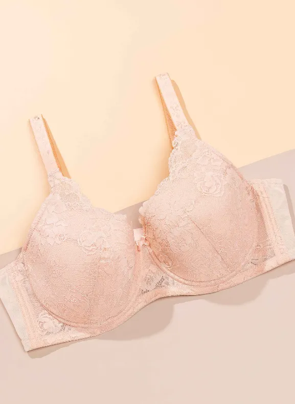 Sheen Lace II Full Cup Bra S11-29891 (Plus Size Design)