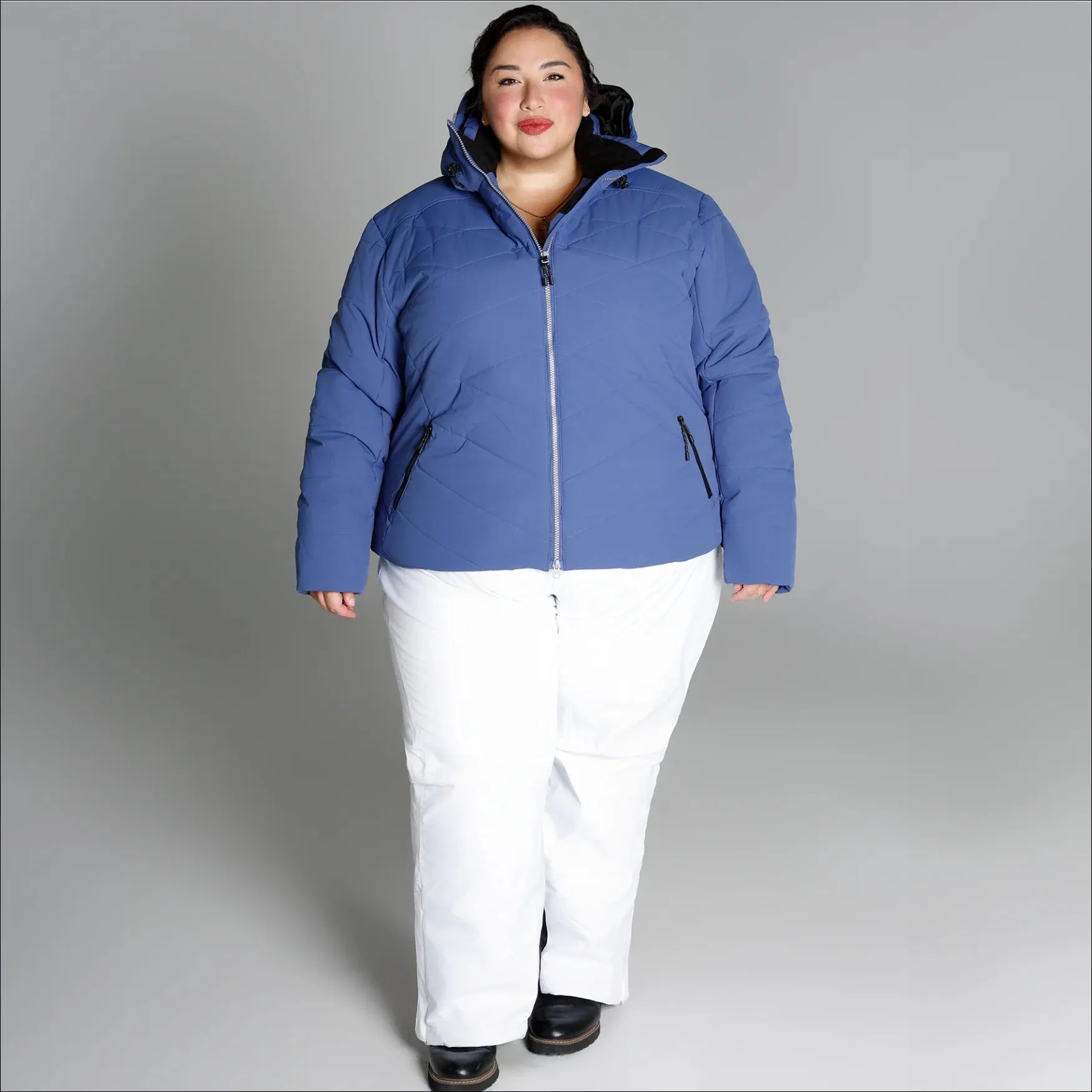 Snow Country Outerwear Womens Plus Size 1X-6X Vail Ski Coat Jacket