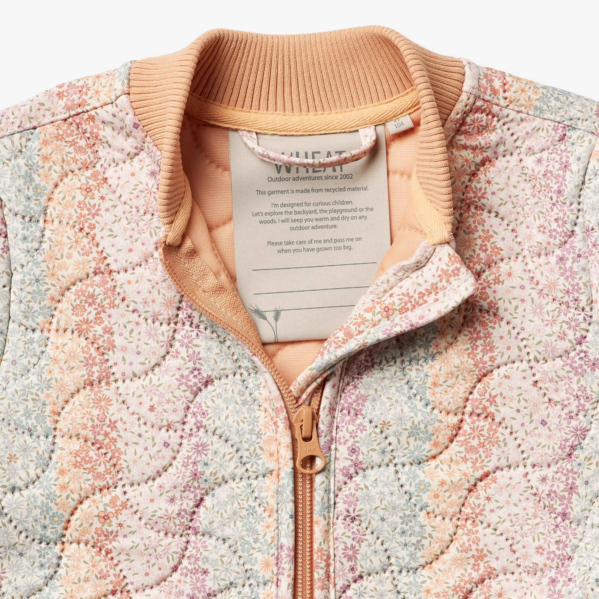 Thermo Jacket Loui - rainbow flowers
