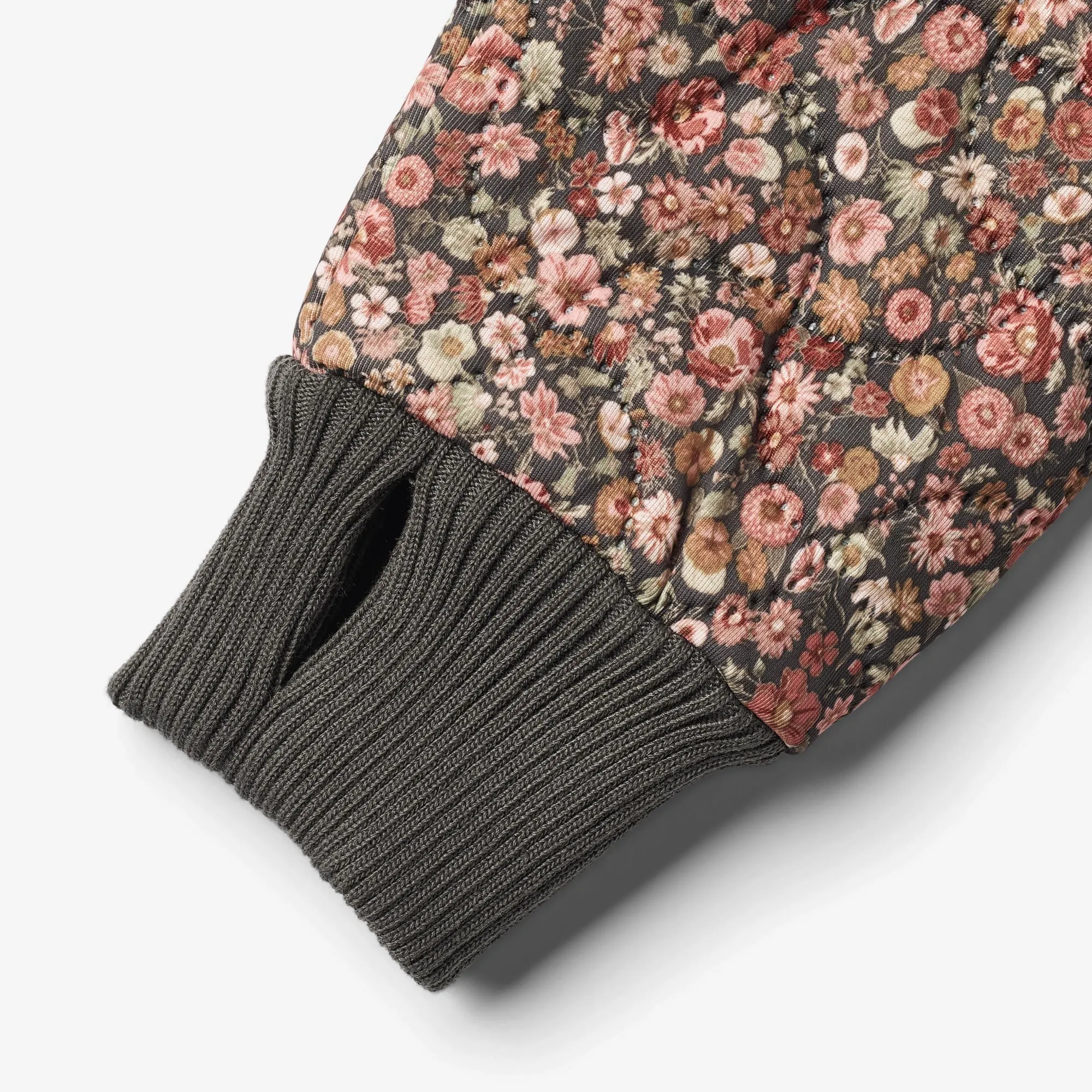 Thermo Jacket Thilde - raven wild flowers