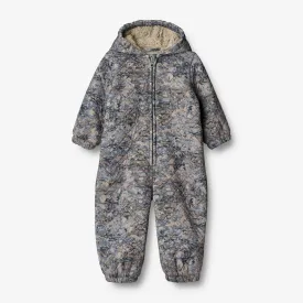 Thermosuit Hayden | Baby - rainy blue clouds