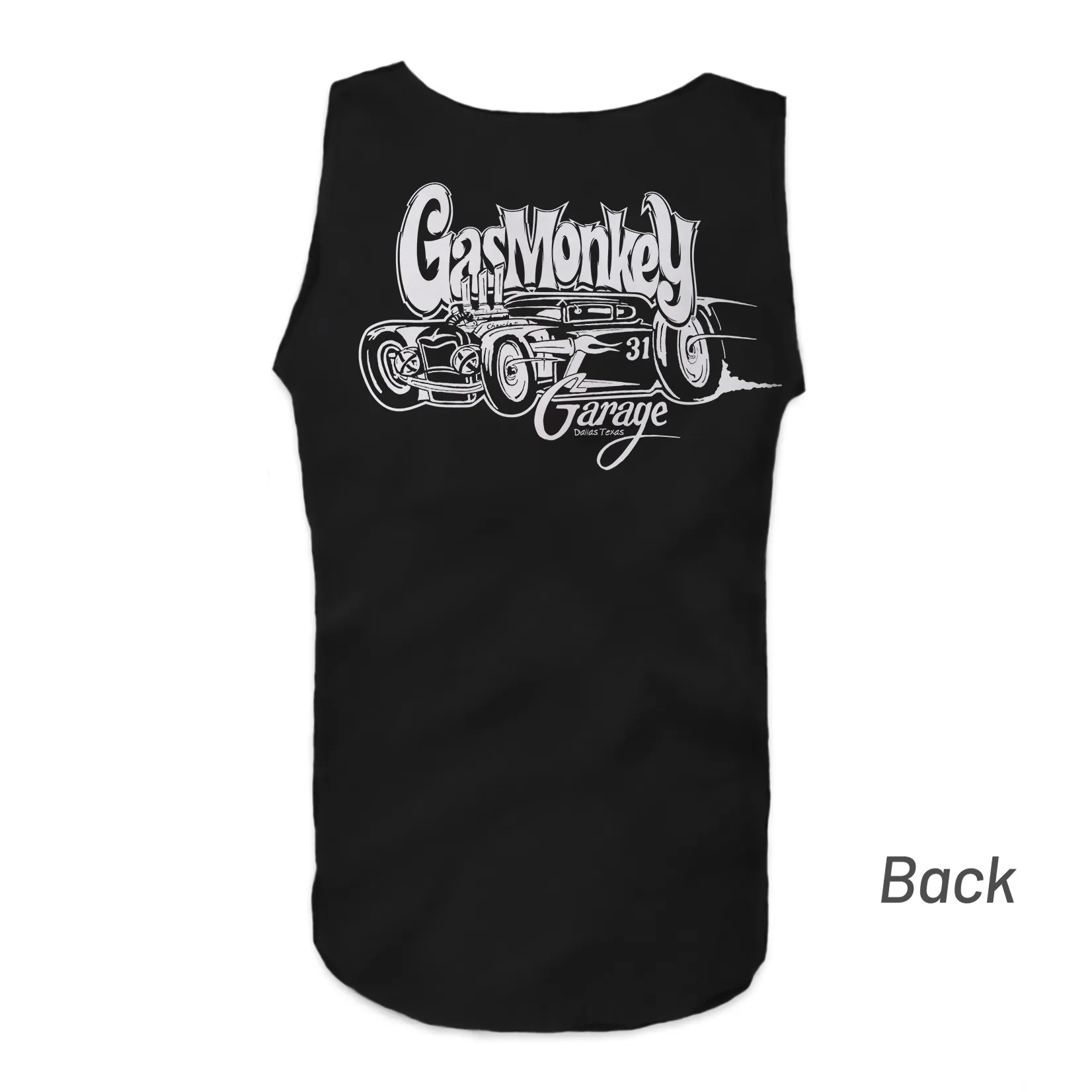White Car Tank Top