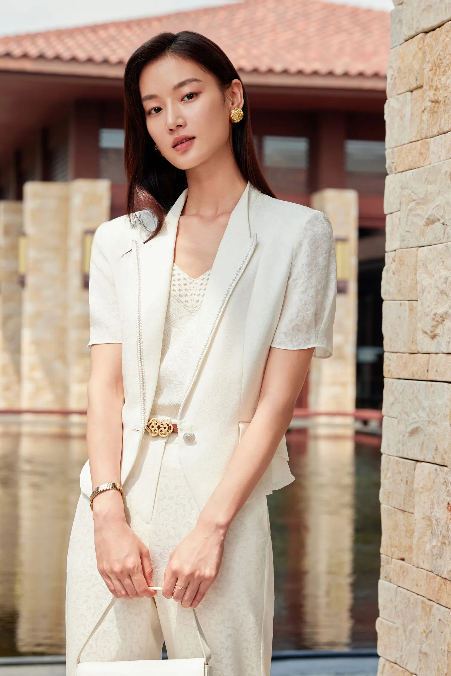 YAYING Silk New Chinese-style Suit Jacket