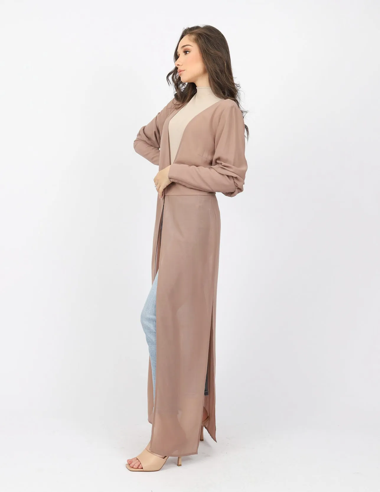 Zoya Zip Sleeve Cardigan