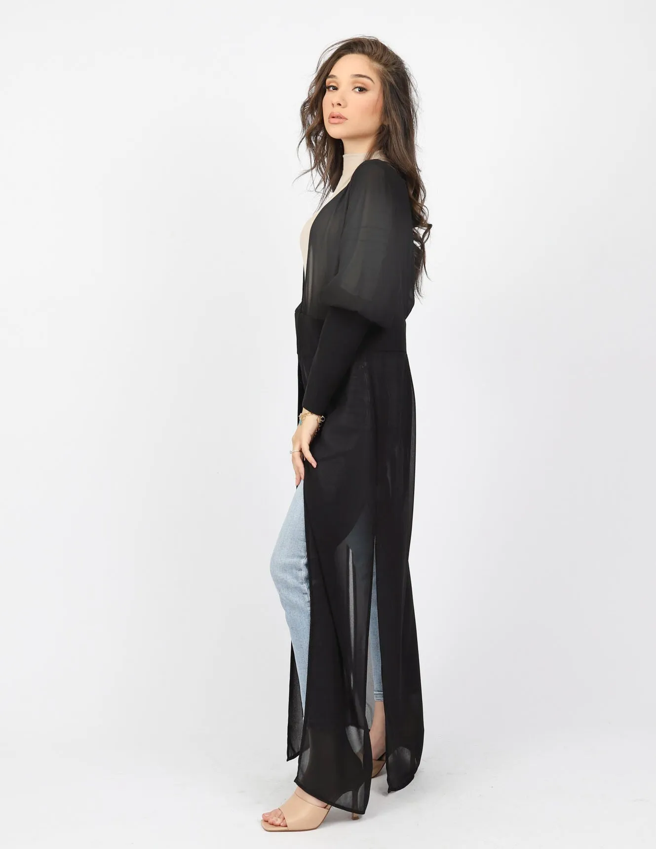 Zoya Zip Sleeve Cardigan
