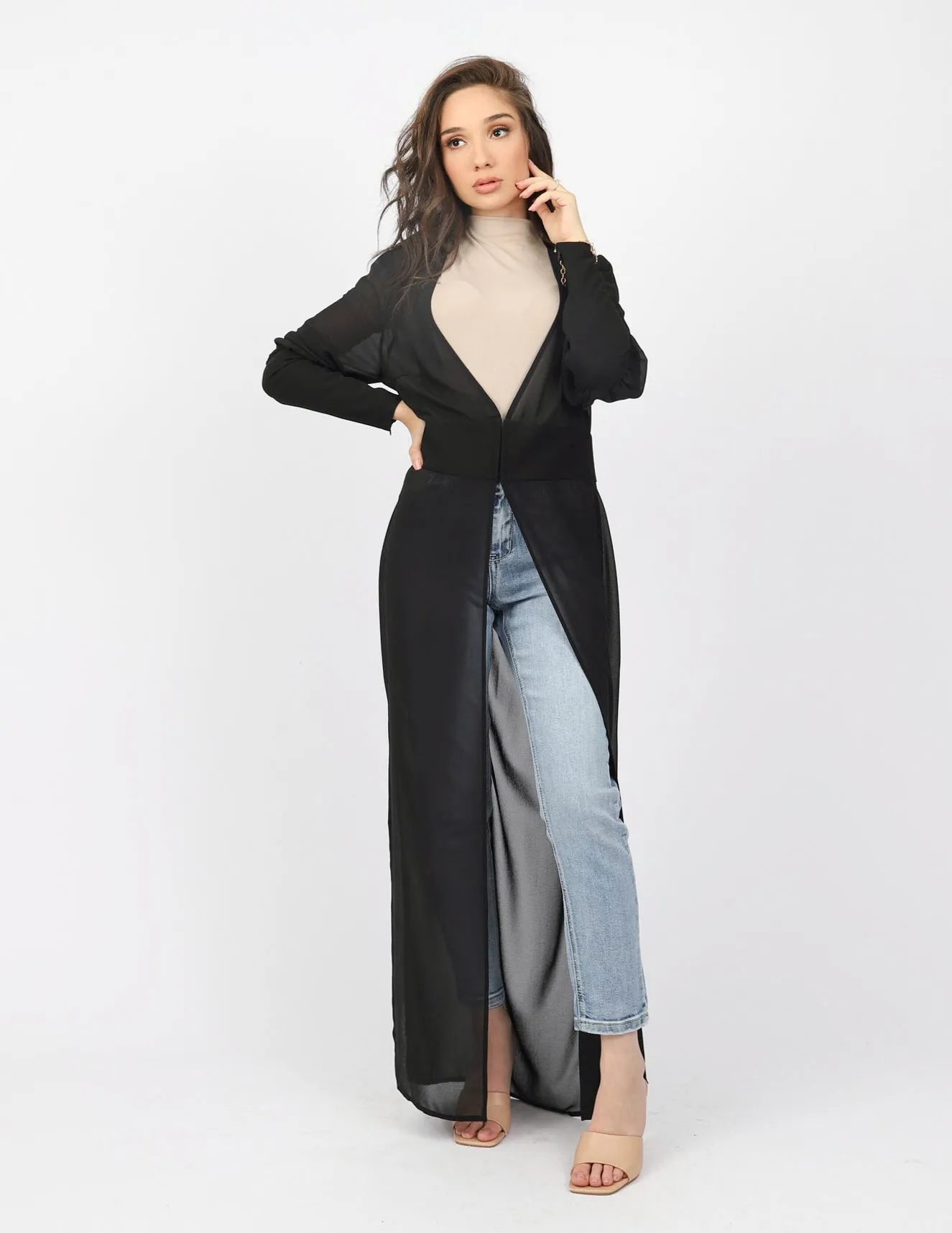 Zoya Zip Sleeve Cardigan