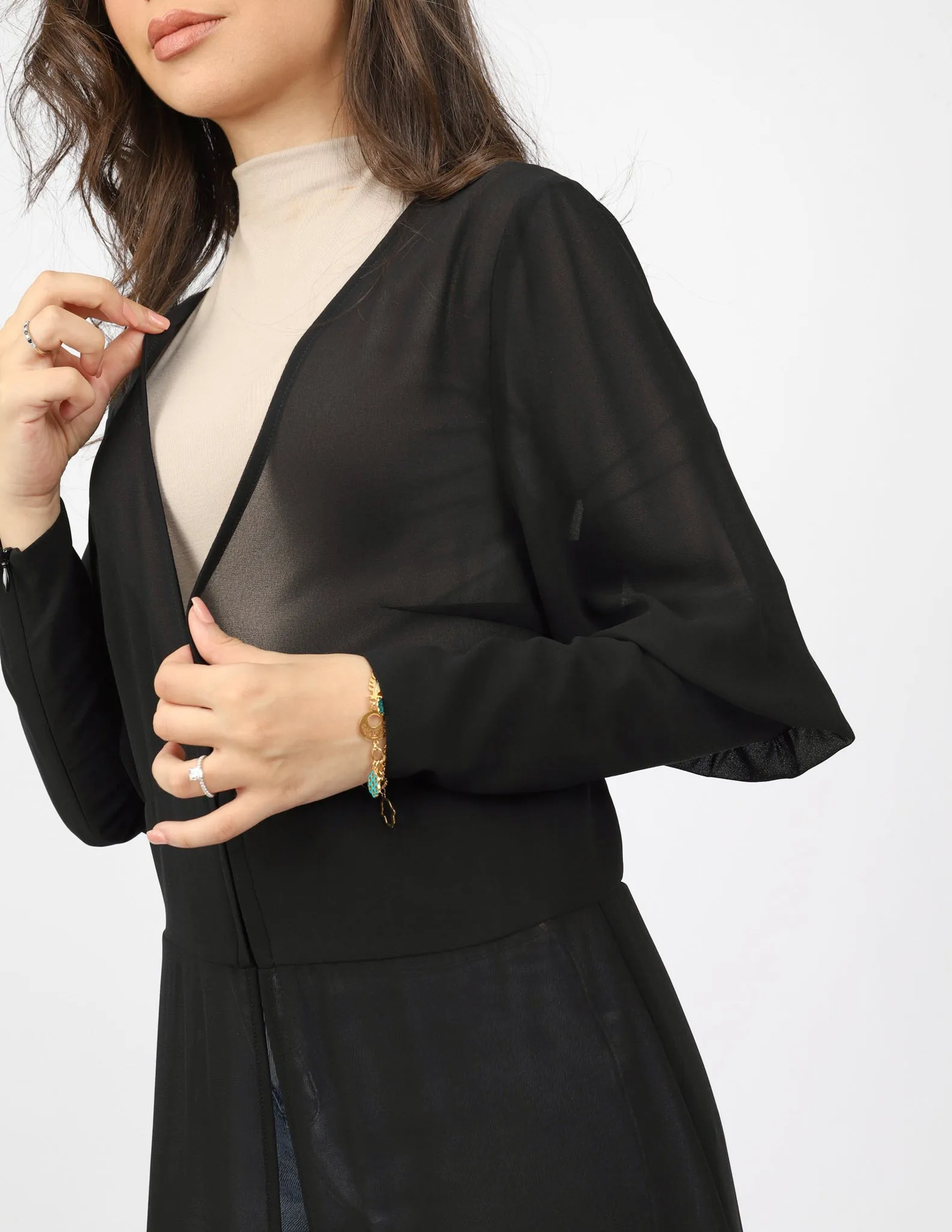 Zoya Zip Sleeve Cardigan