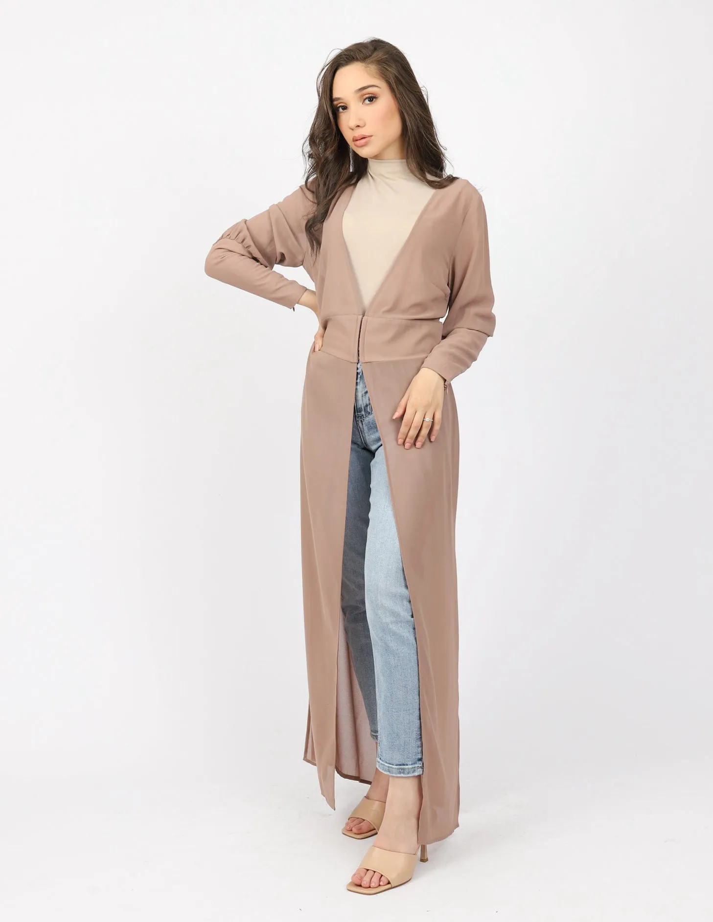 Zoya Zip Sleeve Cardigan
