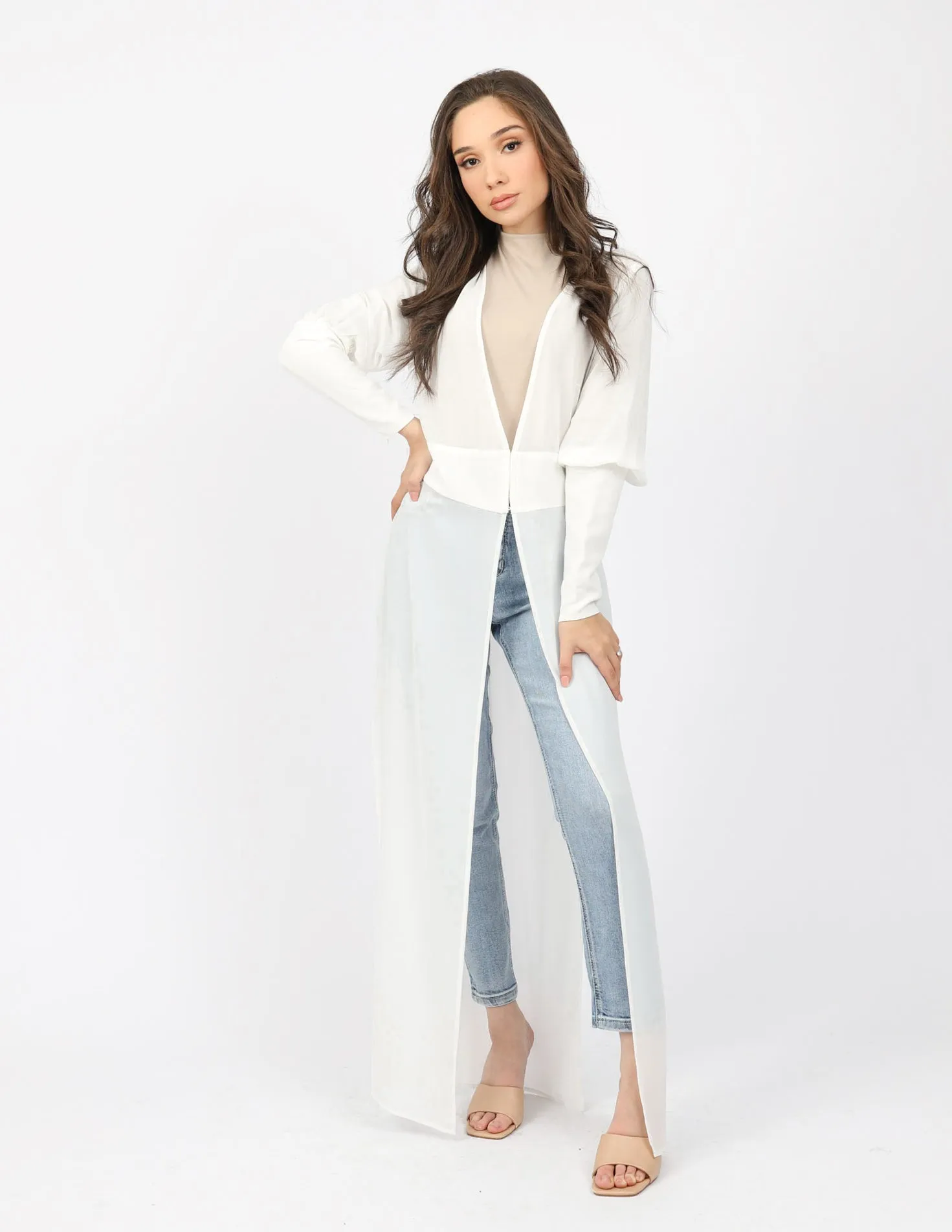 Zoya Zip Sleeve Cardigan